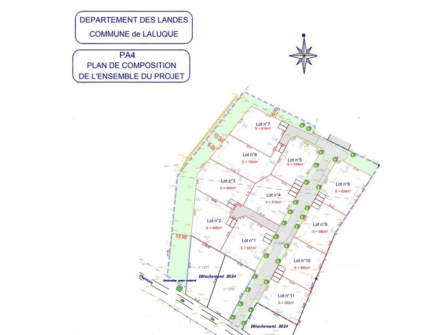 Vente Terrain LALUQUE 58 000 €
