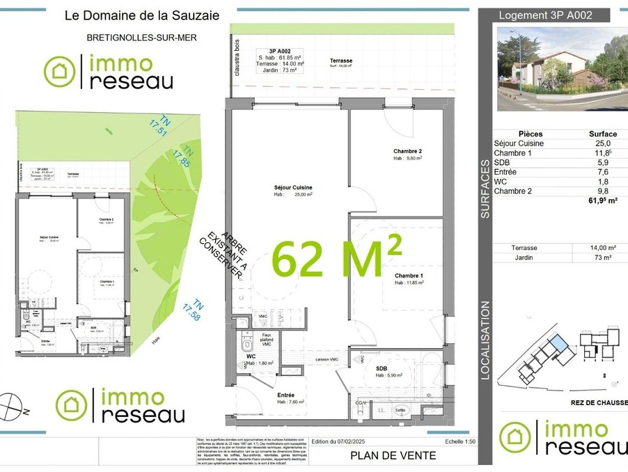 Vente Neuf BRETIGNOLLES SUR MER  249 000 €