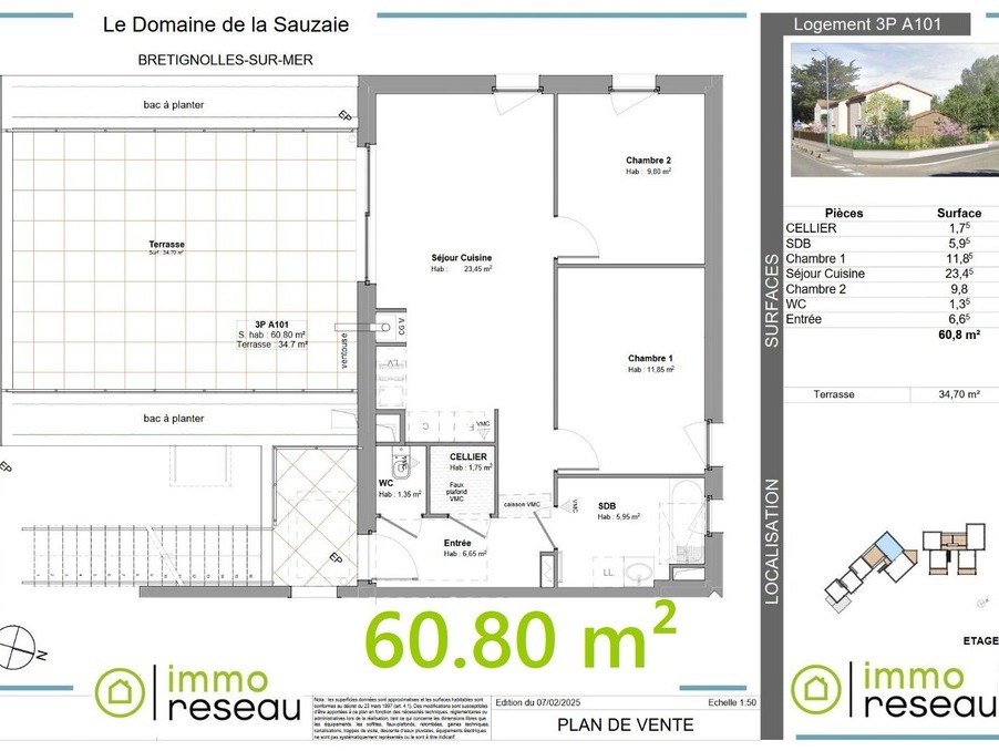 Vente Neuf BRETIGNOLLES SUR MER  259 000 €