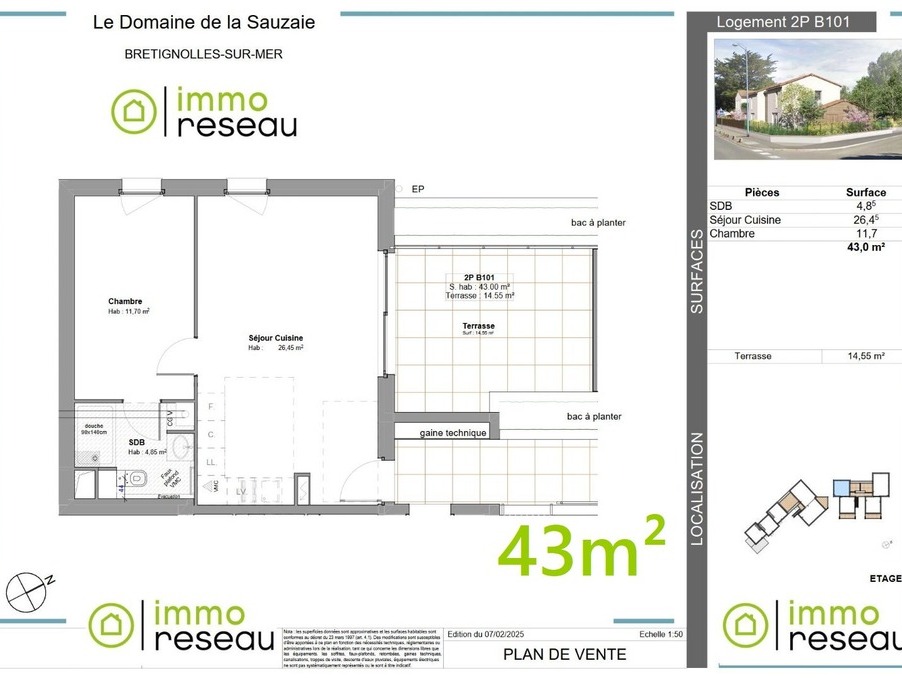 Vente Neuf BRETIGNOLLES SUR MER  204 000 €