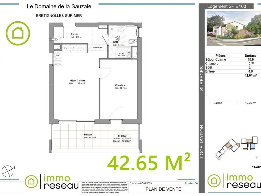 Vente Neuf BRETIGNOLLES SUR MER  198 000 €