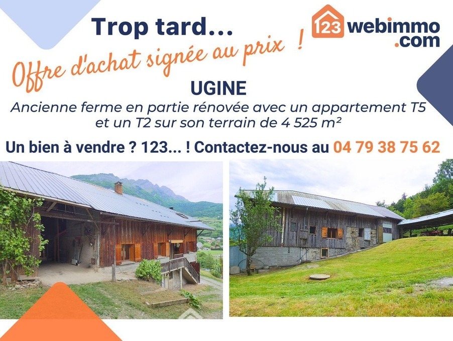 Vente Maison Ugine  269 400 €