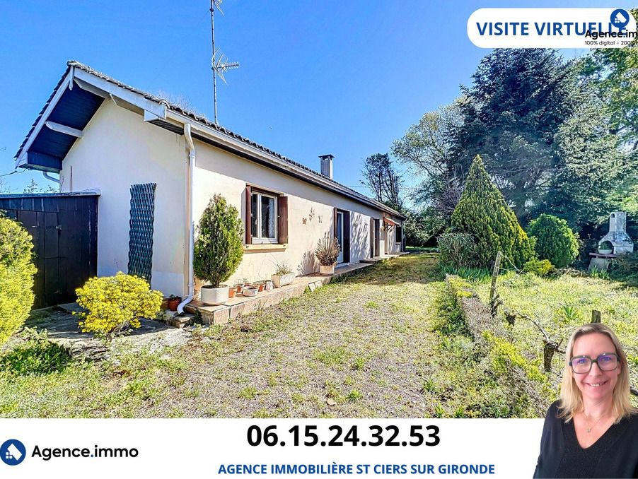 Vente Maison Saint Ciers sur Gironde  144 900 €