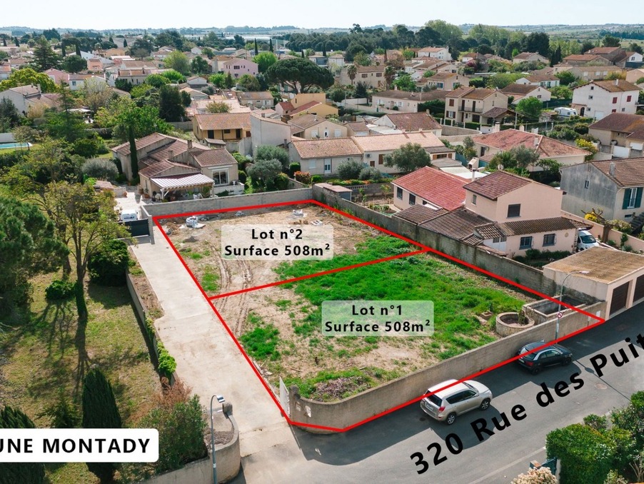Vente Terrain MONTADY  158 000 €