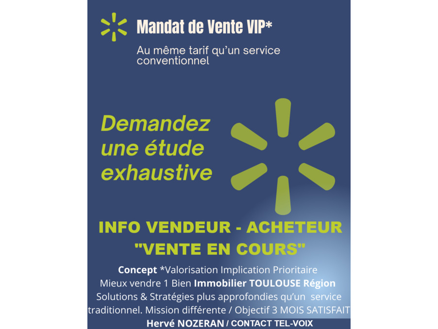 Vente Maison L'Union  259 000 €