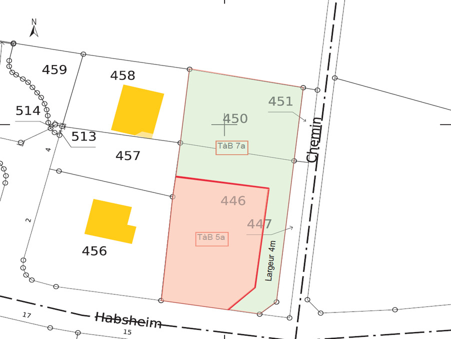 Vente Terrain Niffer  152 000 €
