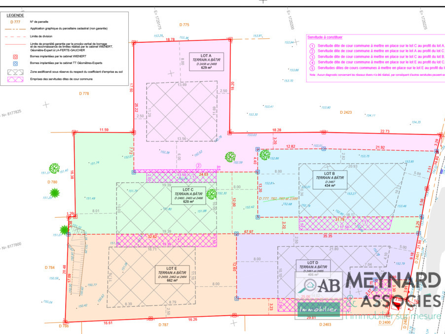 Vente Terrain La Ferté-Gaucher 54 000 €