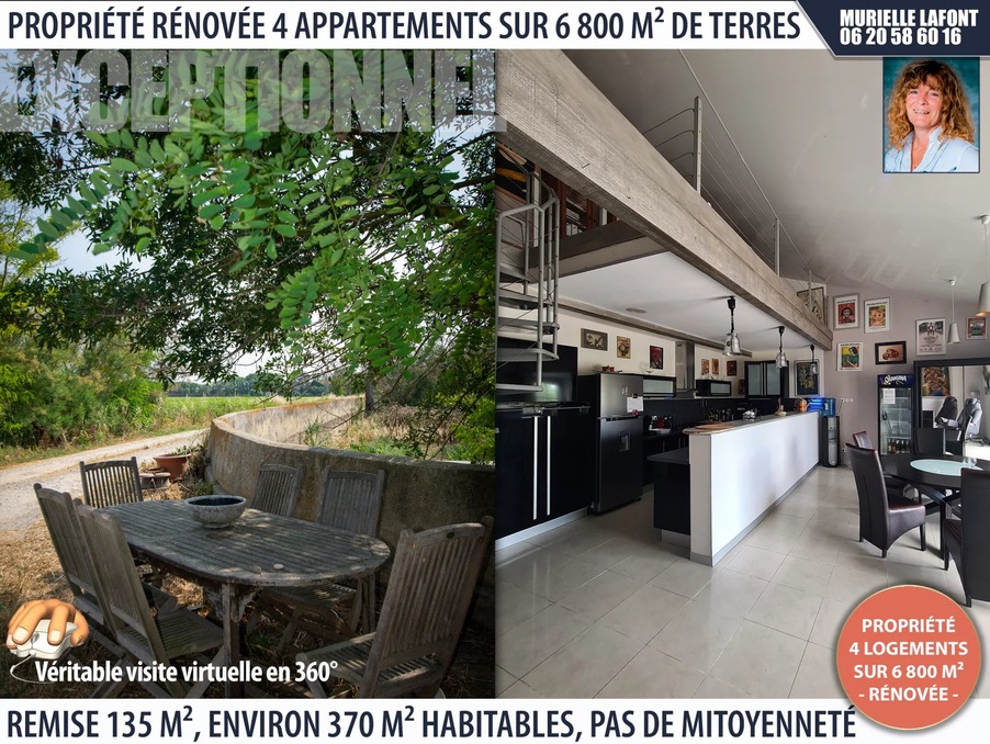 Vente Maison Narbonne  547 000 €